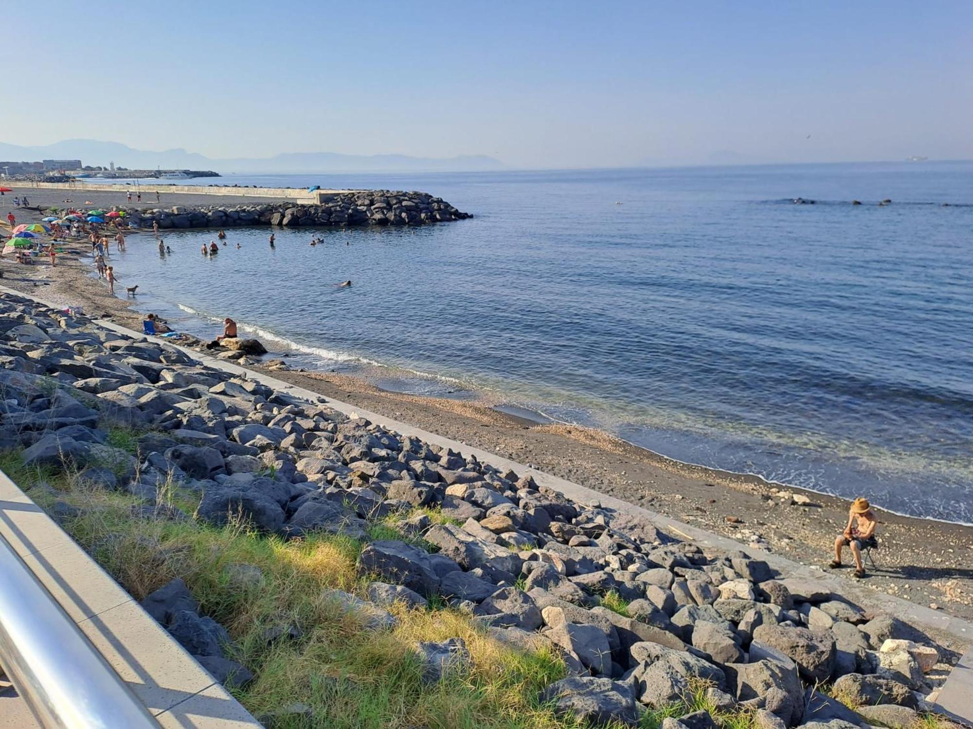 Neapolis Bay Leilighet Portici Eksteriør bilde